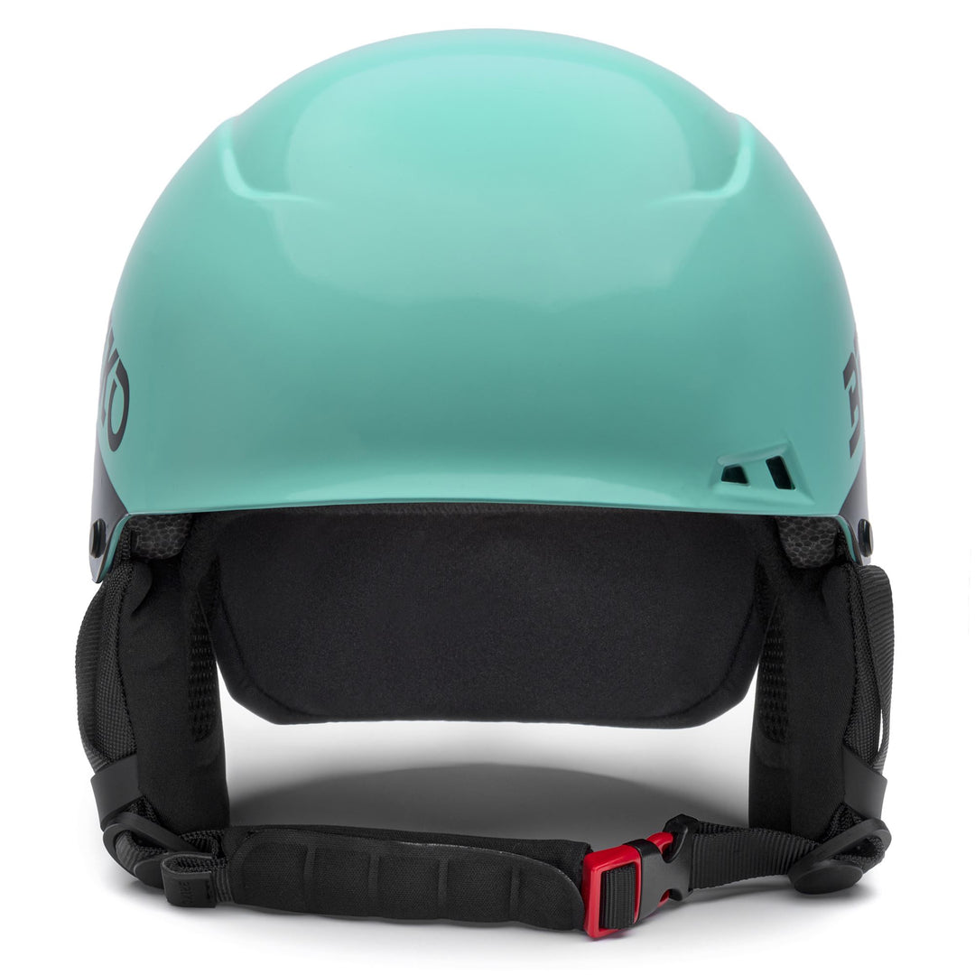 Unisex Aqua and Grey Ski Helmet for Freeskier with Antibacterial Treatment main
