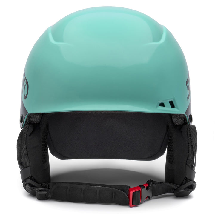 Unisex Aqua and Grey Ski Helmet for Freeskier with Antibacterial Treatment 3