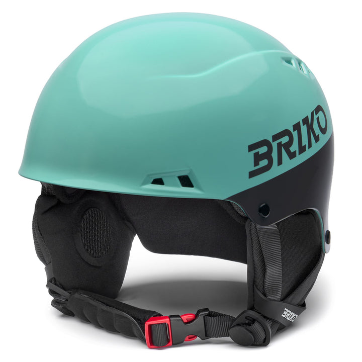 Unisex Aqua and Grey Ski Helmet for Freeskier with Antibacterial Treatment 1