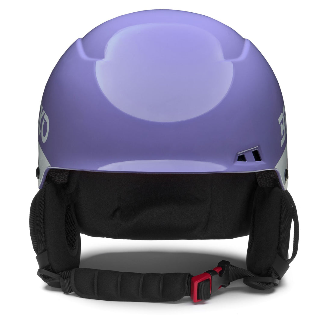 Unisex Lilac and Gray Ski Helmet for Freeskiing with Removable Ear Pads main