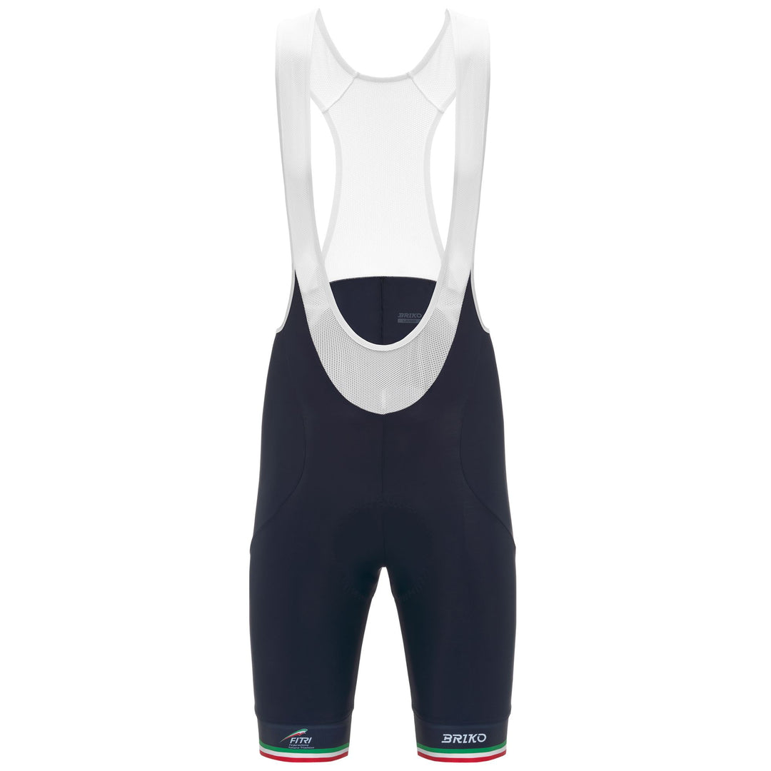 Blue Iris Men's Triathlon Bib Shorts with Compression Padding 01