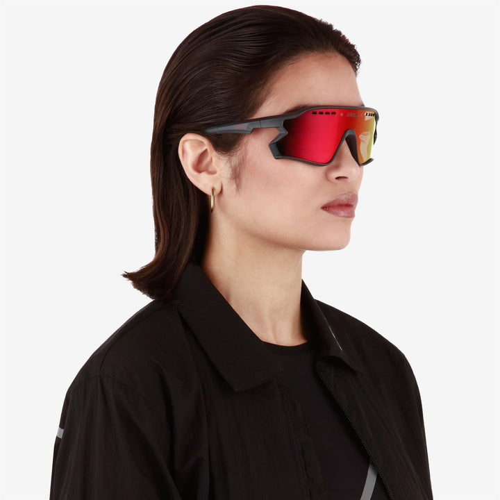 Unisex Grey Sport Sunglasses for Running and Cycling 6