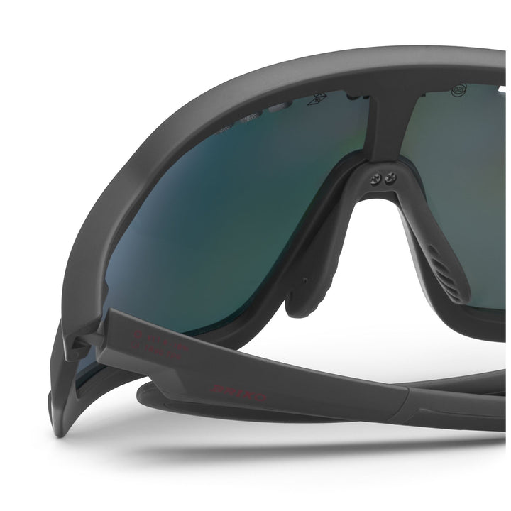 Occhiali da sole sportivi grigi unisex per corsa e ciclismo 4