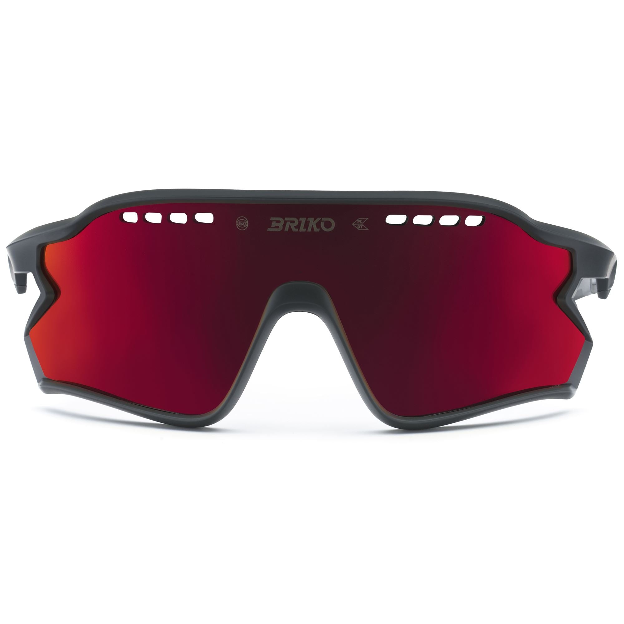 コ*ー様 BRIKO X-PEED SOLO Shiny Black/Red Briko | Cycling and Ski Gear: Jackets, Gloves, Helmets, Goggles