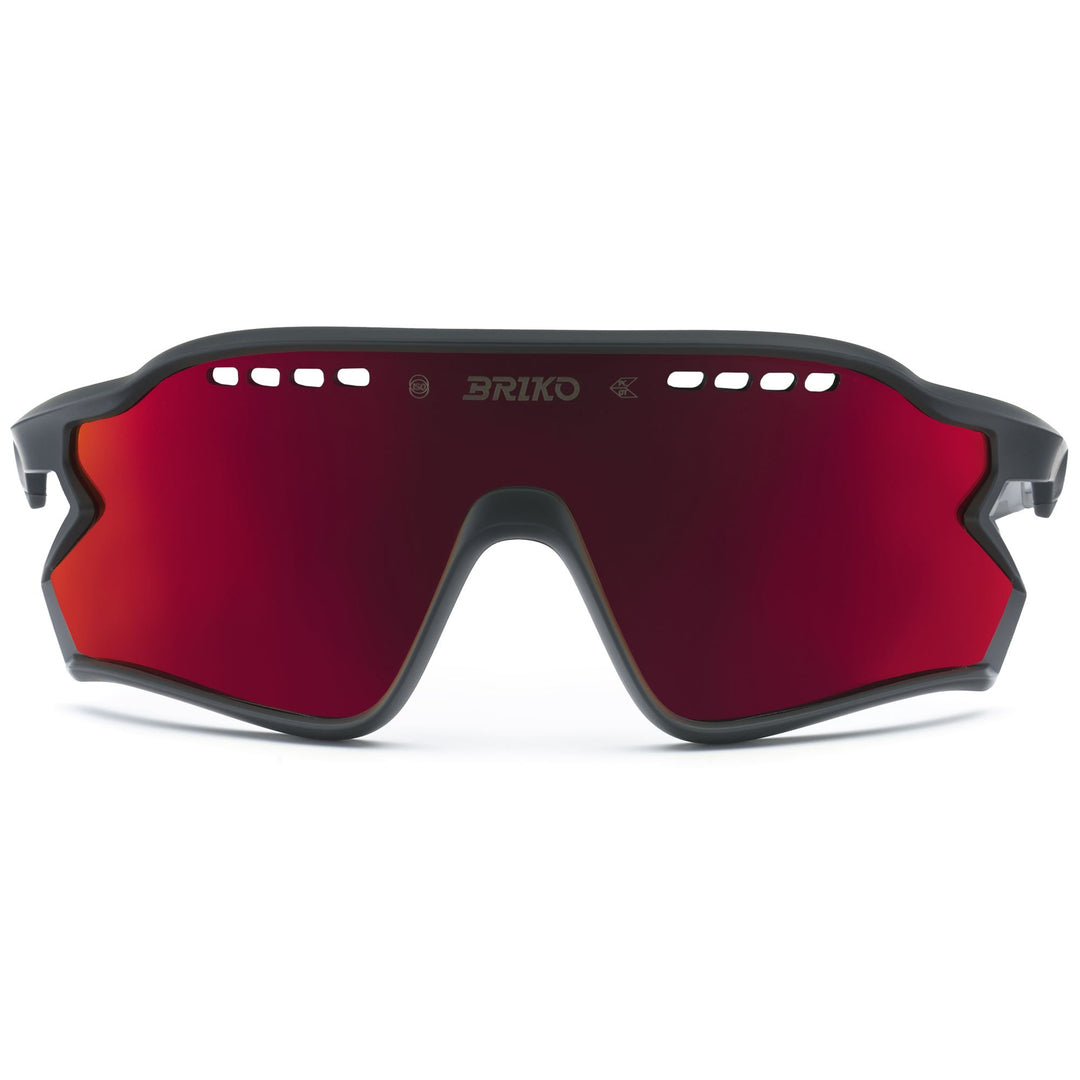 Lunettes de soleil de sport grises unisexes pour la course à pied et le cyclisme 01