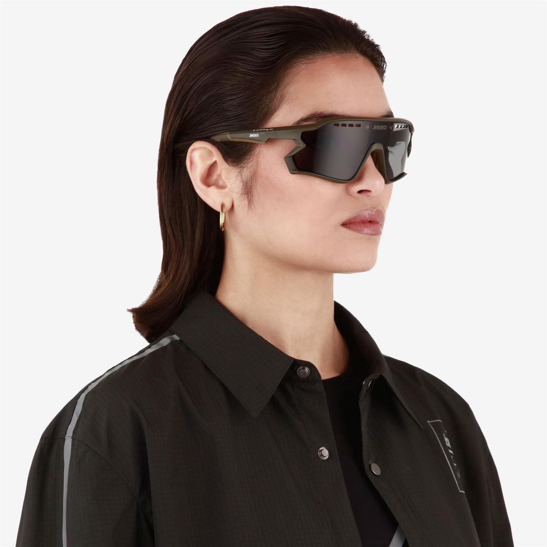 Unisex Green Sport Sunglasses for Active Lifestyle main