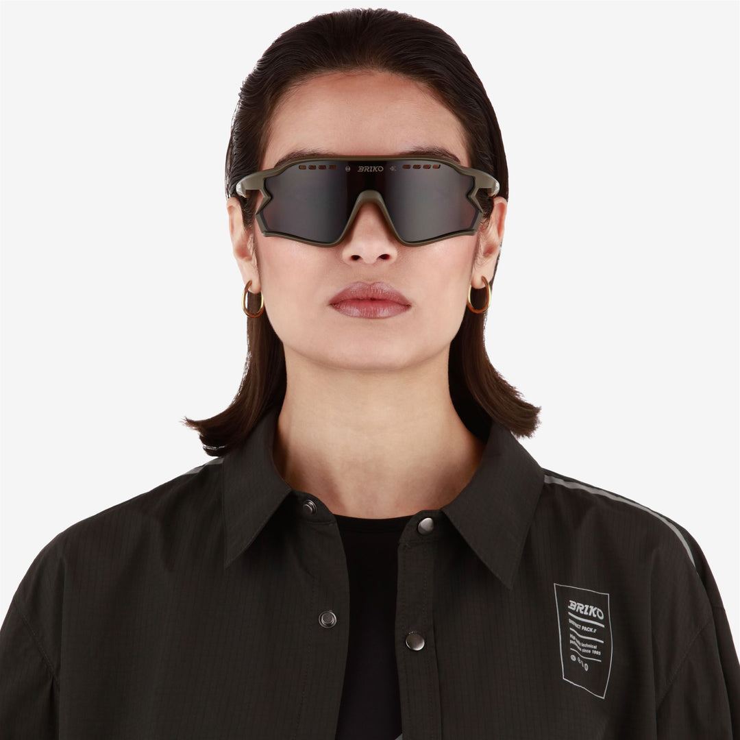 Unisex Green Sport Sunglasses for Active Lifestyle main