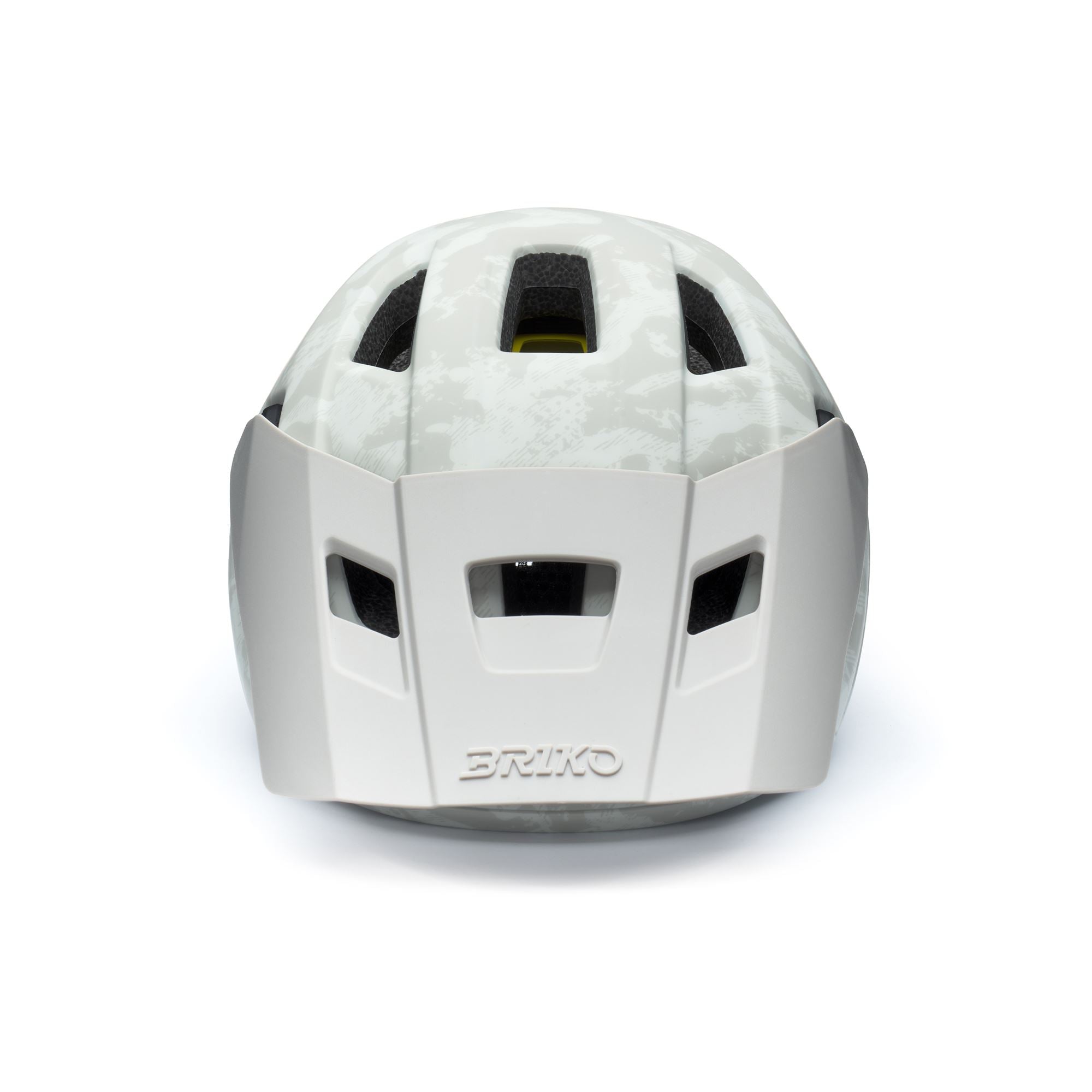 Unisex Brown Camo Mountain Bike Helmet with Ventilation | Briko