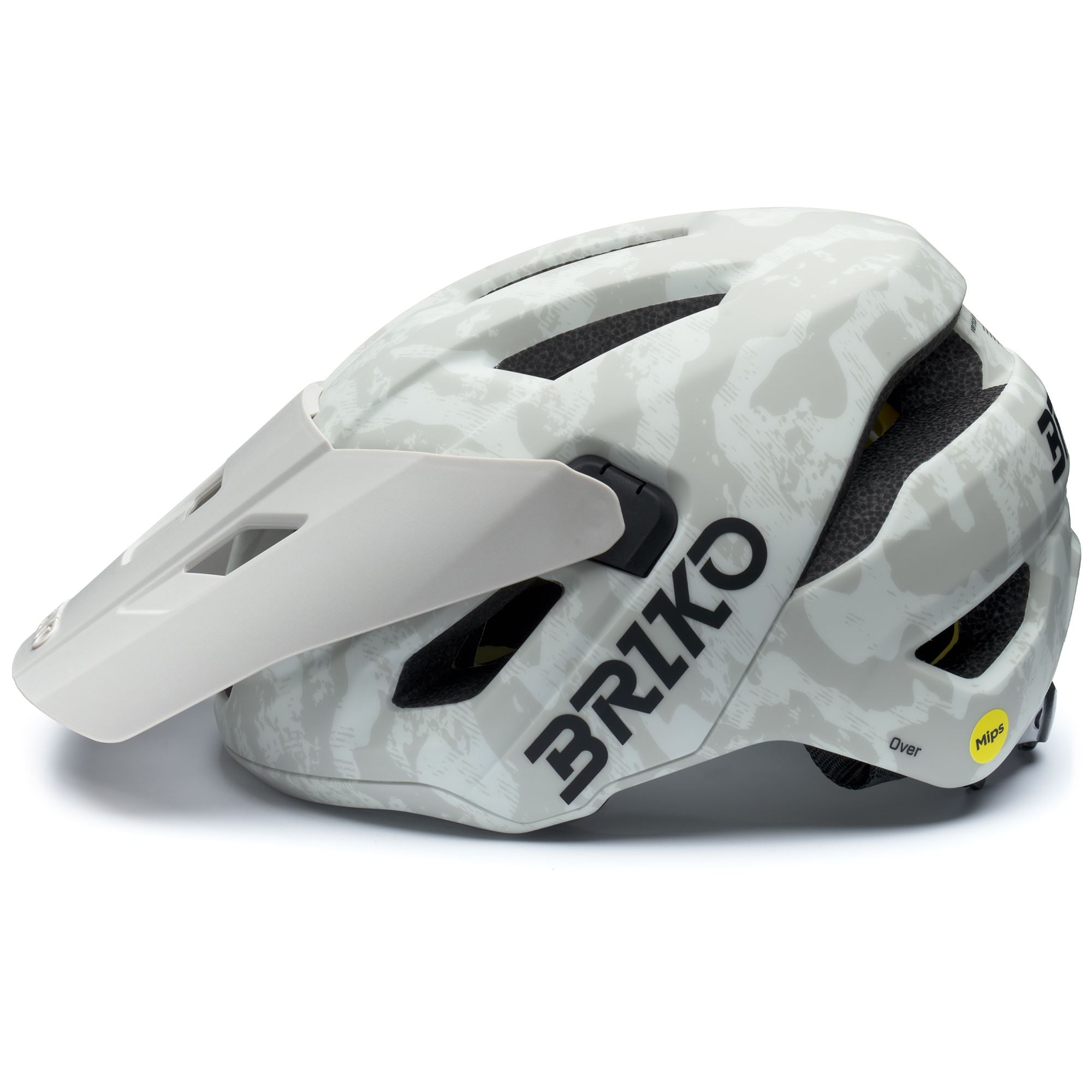 Unisex Brown Camo Mountain Bike Helmet with Ventilation | Briko