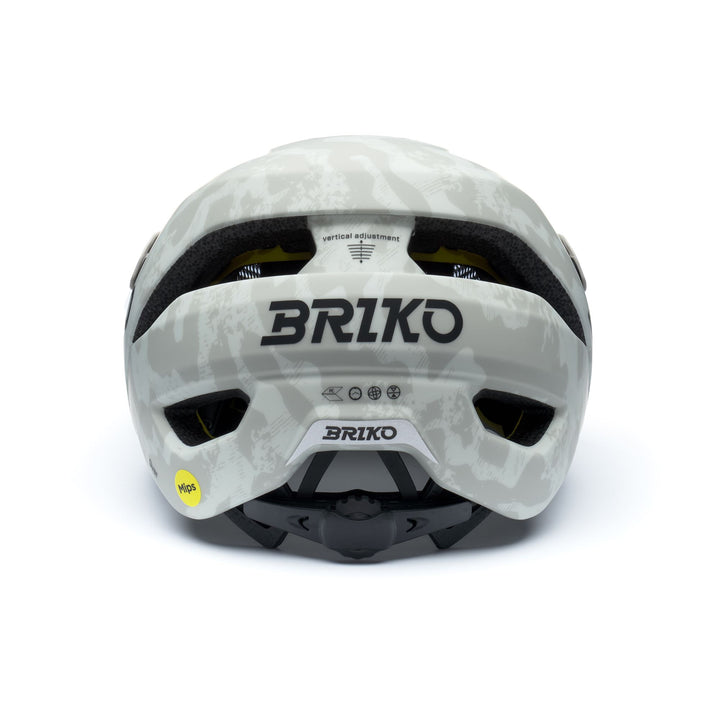 briko fahrradhelm aso Unisex Brown Camo Mountain Bike Helmet with Ventilation
