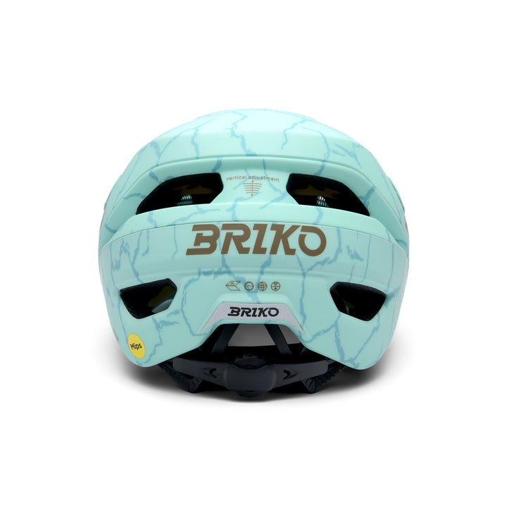 Unisex Green and Brown Mountain Bike Helmet with Ventilation 4