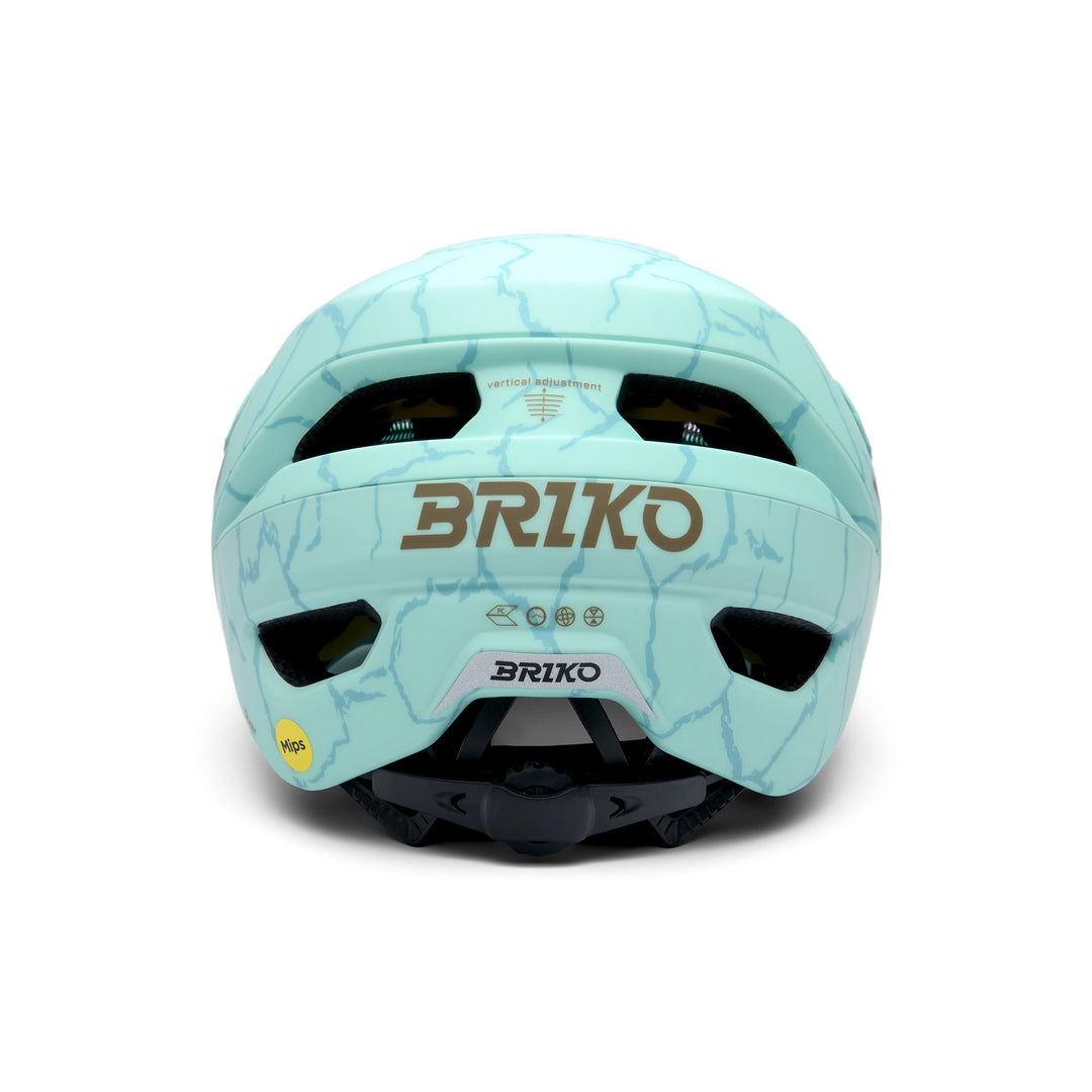 Unisex Green and Brown Mountain Bike Helmet with Ventilation main