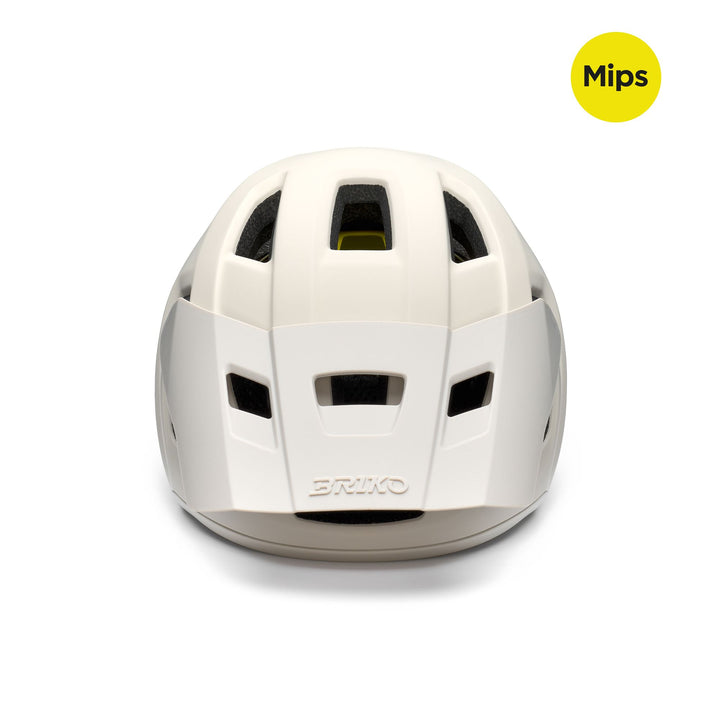 Casco da ciclismo unisex verde e beige per mountain bike 3