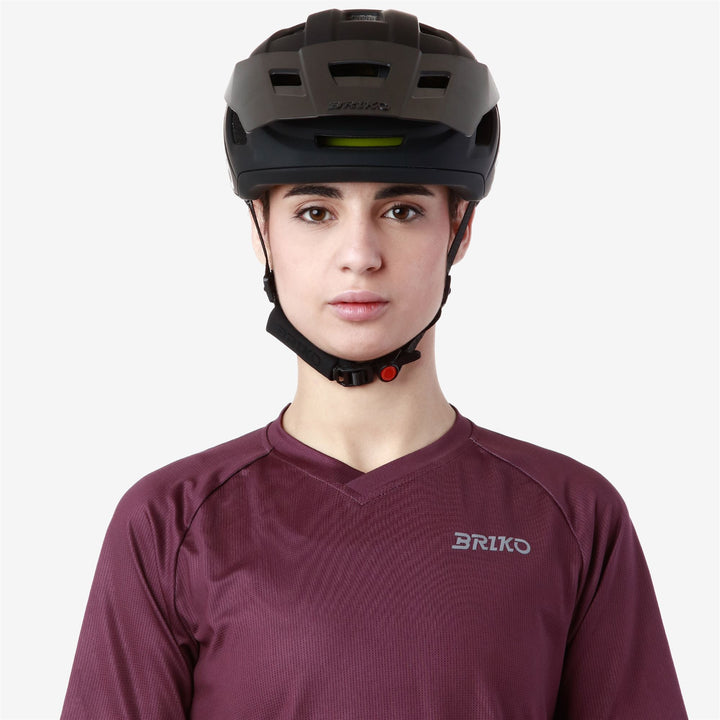 Casque de vélo unisexe noir pour VTT 5