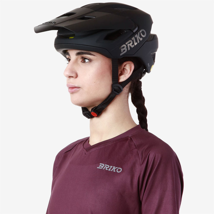 Unisex Black Cycling Helmet for Mountain Biking 6