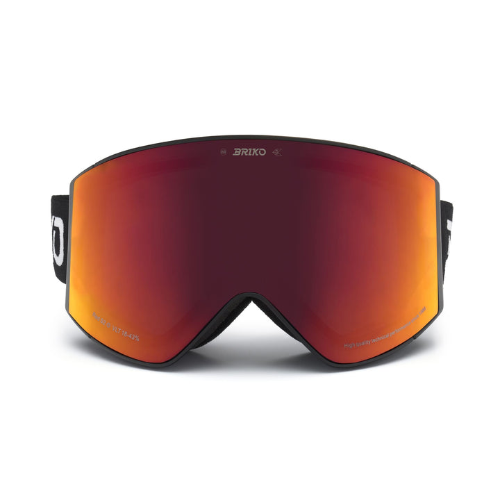 Kid's Black Ski Goggles with Anti-Fog and UV Protection 1