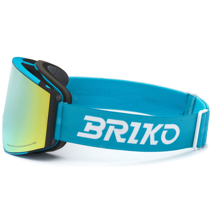 Kid's Light Blue Ski Goggles with Anti-Fog and UV Protection 2