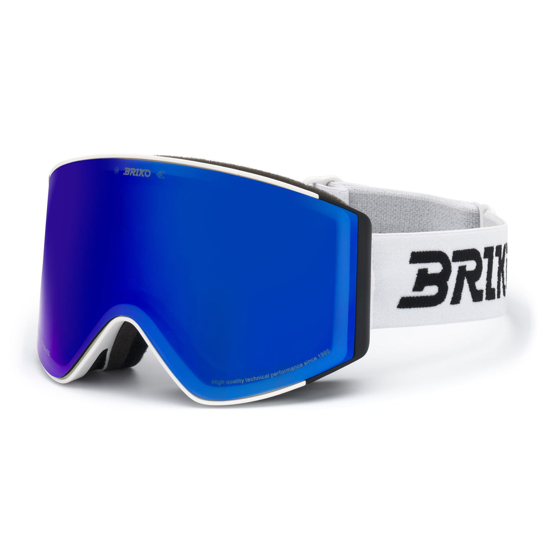 Kid's White Ski Goggles with Anti-Fog and UV Protection main