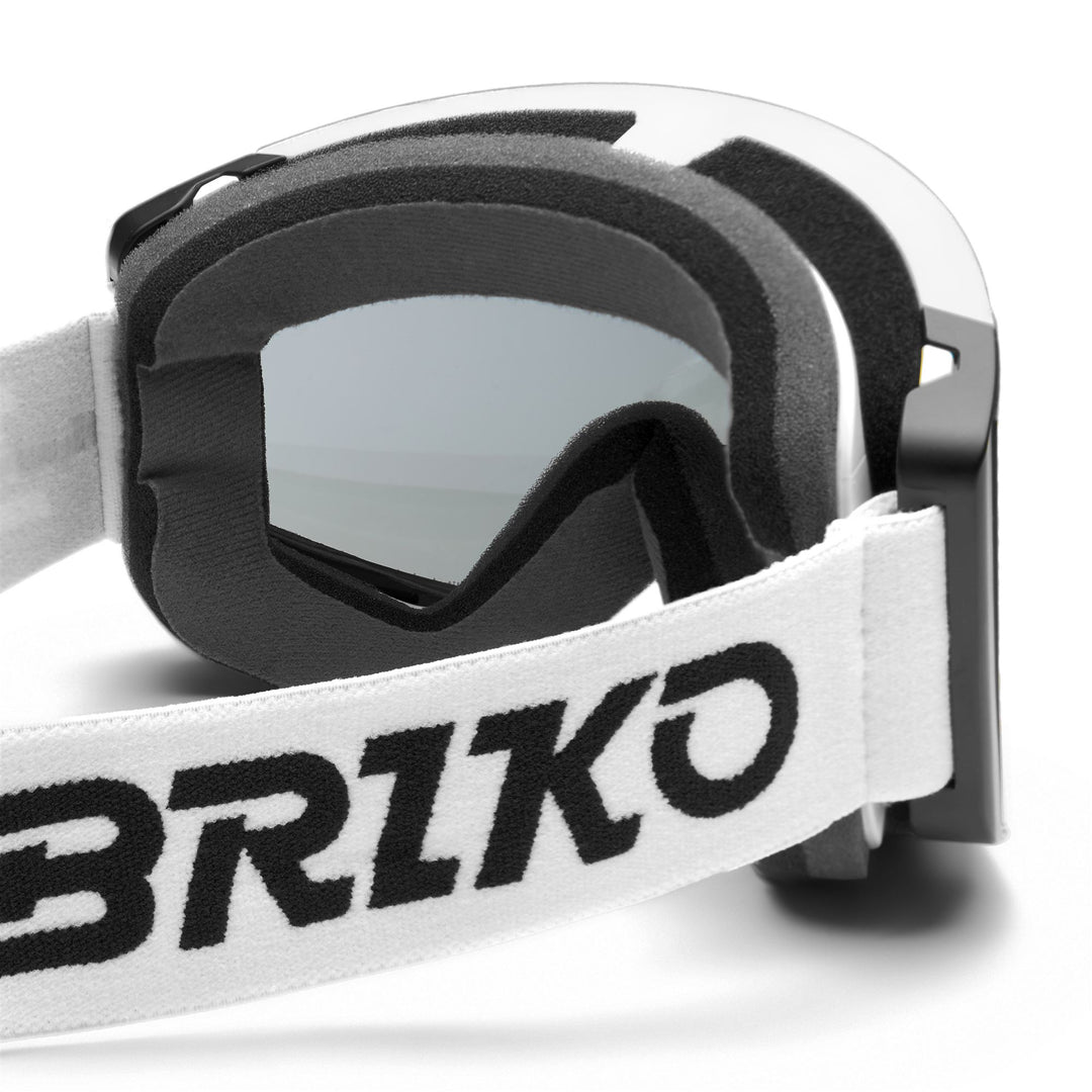 White Kid's Ski Goggles with Anti-Fog and UV Protection main