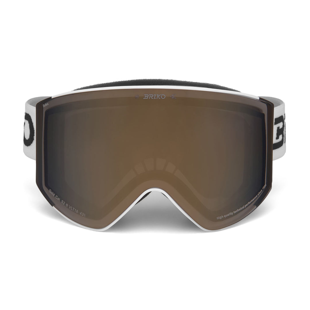 White Kid's Ski Goggles with Anti-Fog and UV Protection 01