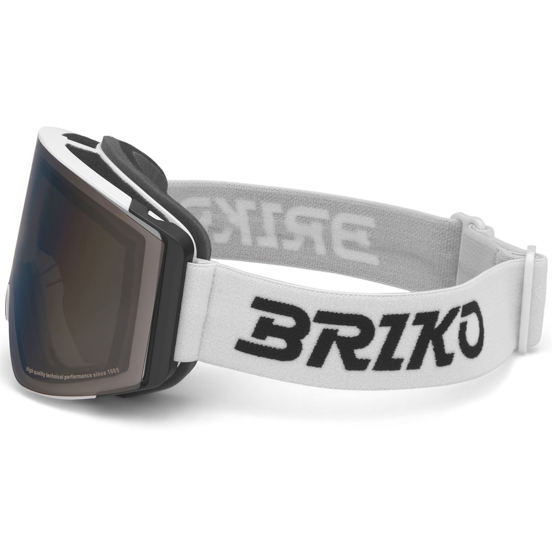 White Kid's Ski Goggles with Anti-Fog and UV Protection main