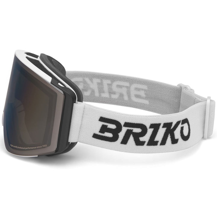 White Kid's Ski Goggles with Anti-Fog and UV Protection 2