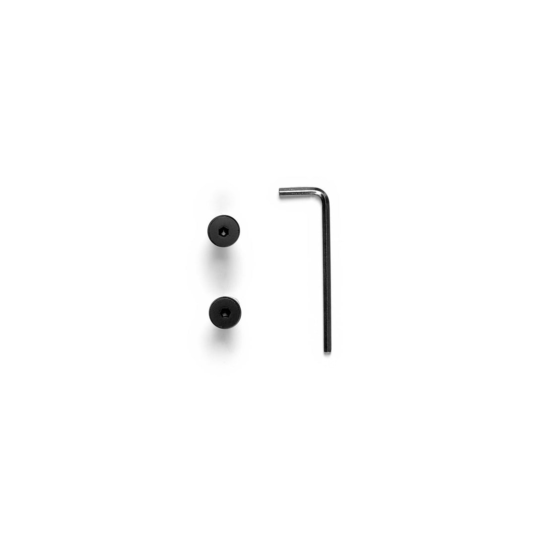 Unisex Black Ski Helmet Chin Guard Assembly Kit 01