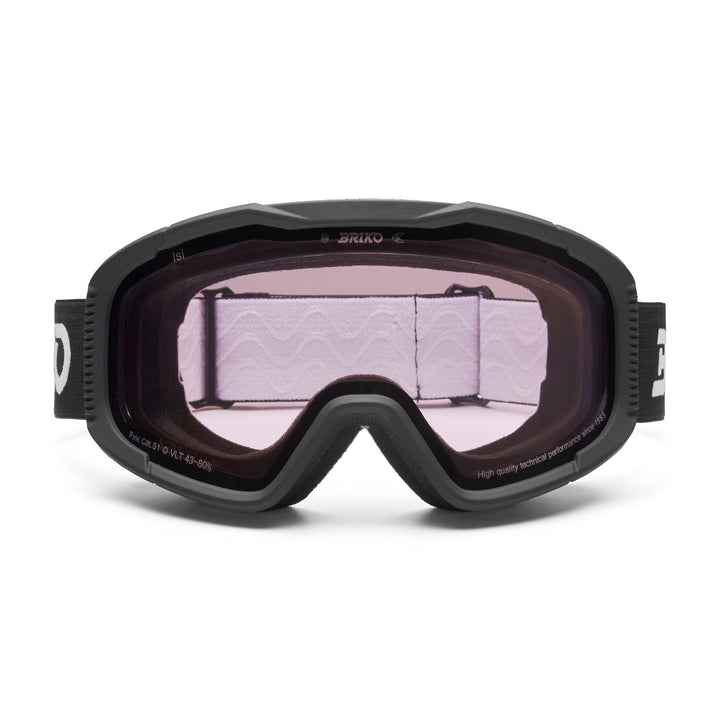 Unisex Black Ski Goggles with Anti-Fog and Comfort Features 1