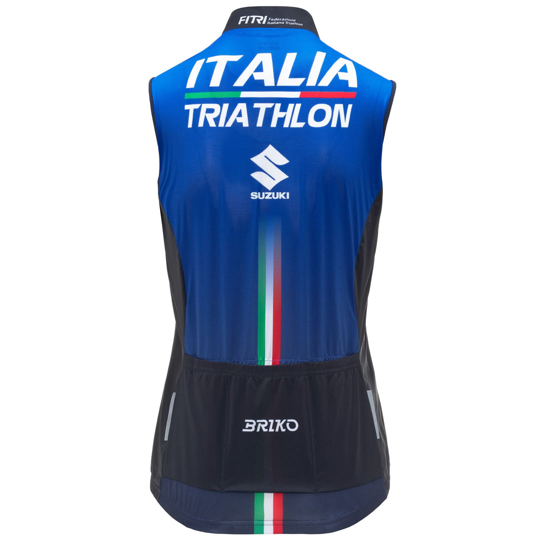 Unisex Blue Triathlon Waterproof Vest main