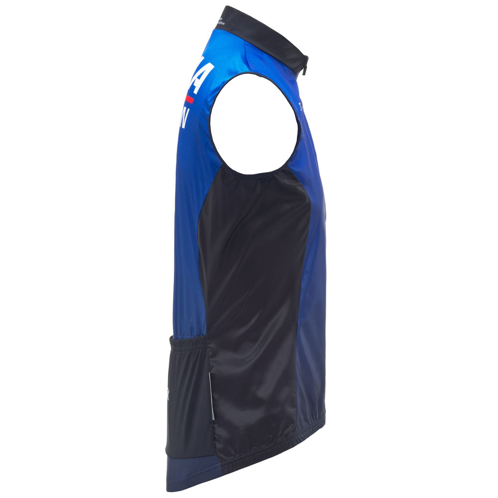Gilet de triathlon unisexe bleu imperméable 02