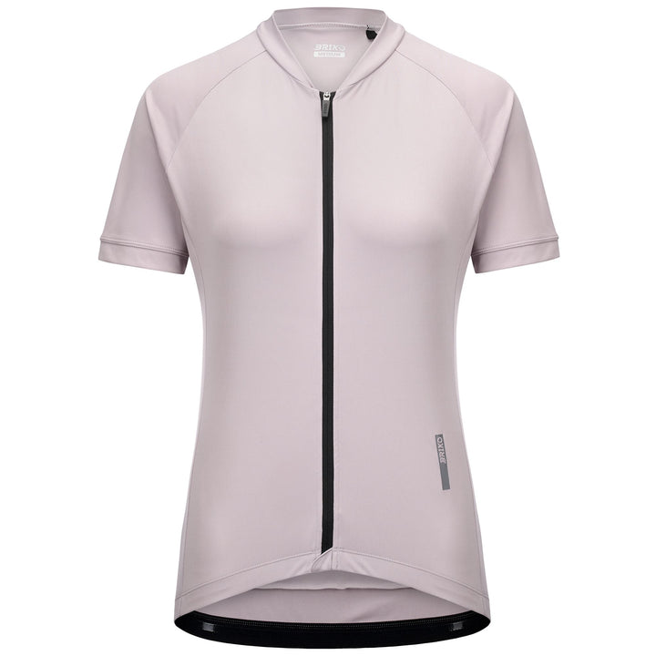 Maglia da ciclismo da donna viola per ciclismo su strada e su ghiaia 1