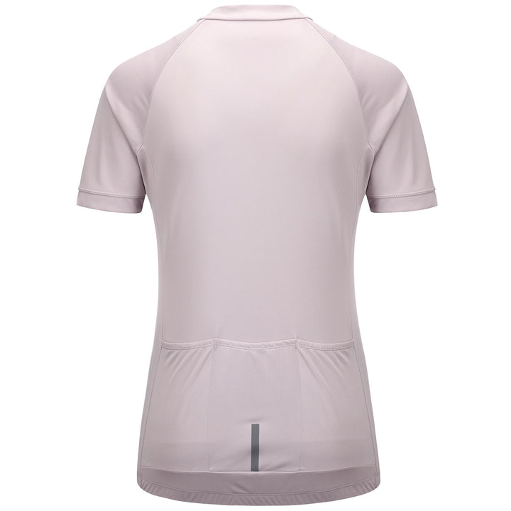 Maillot de cyclisme violet pour femme, idéal pour la route et le gravel. 3