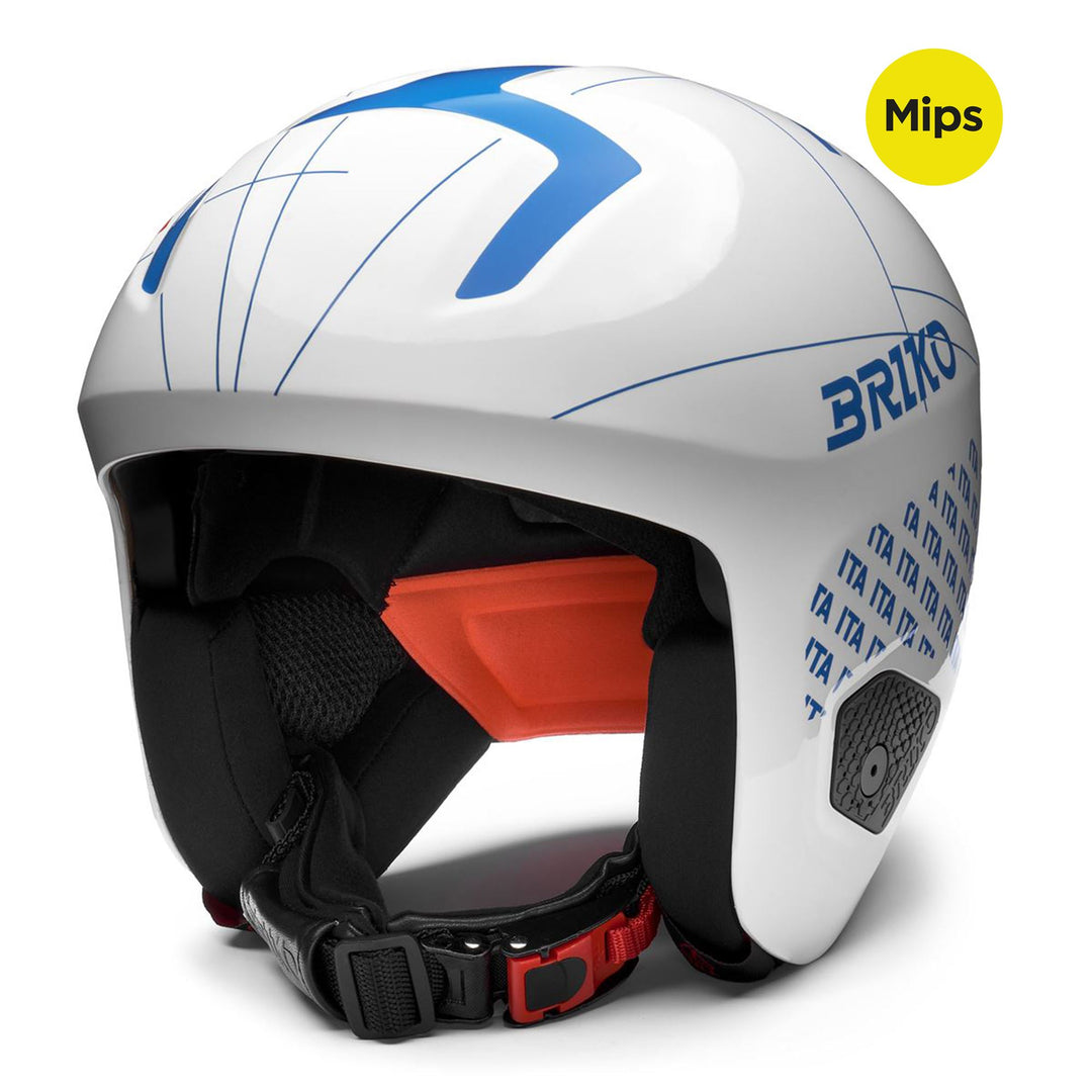 Unisex White Ski Helmet for Race Performance 01