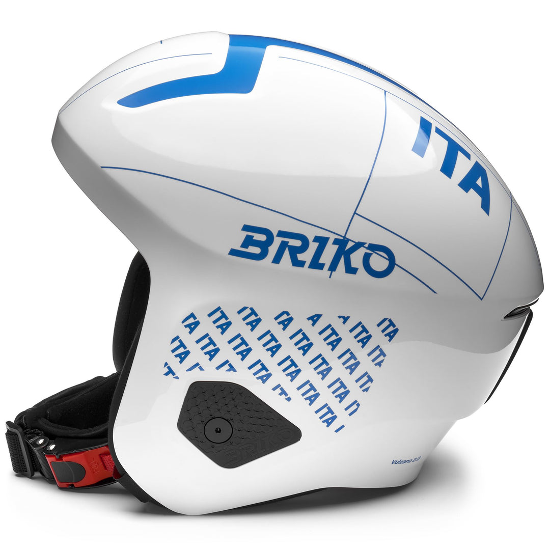 Unisex White Ski Helmet for Race Performance main