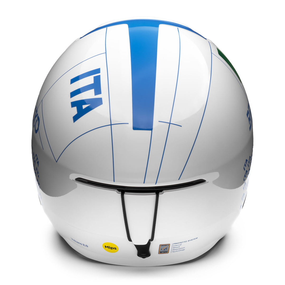 Unisex White Ski Helmet for Race Performance main
