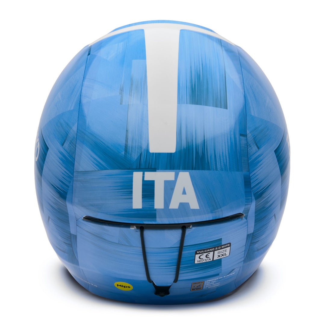 Unisex Blue Race Helmet for Competitive Skiing main