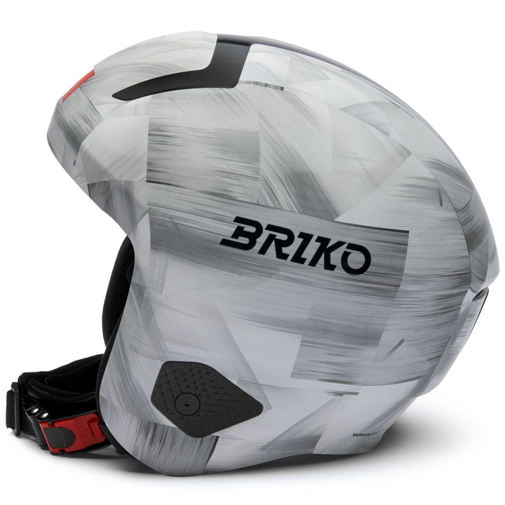 Unisex Black and White Race Helmet for World Cup Competitions 2
