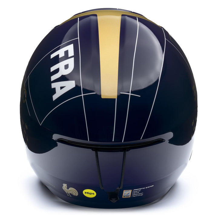 Unisex Blue and White Ski Helmet for World Cup Racing 4