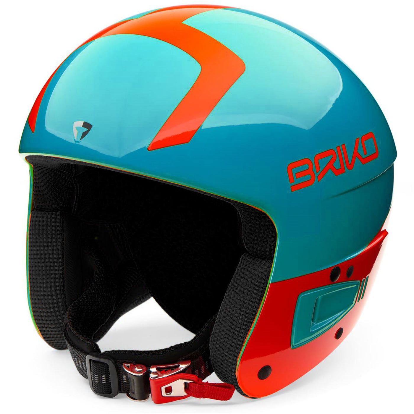 Helmets Unisex Vulcano Fis 6.8 Helmet SH SKY BLUE ORANGE | briko Photo (jpg Rgb)			