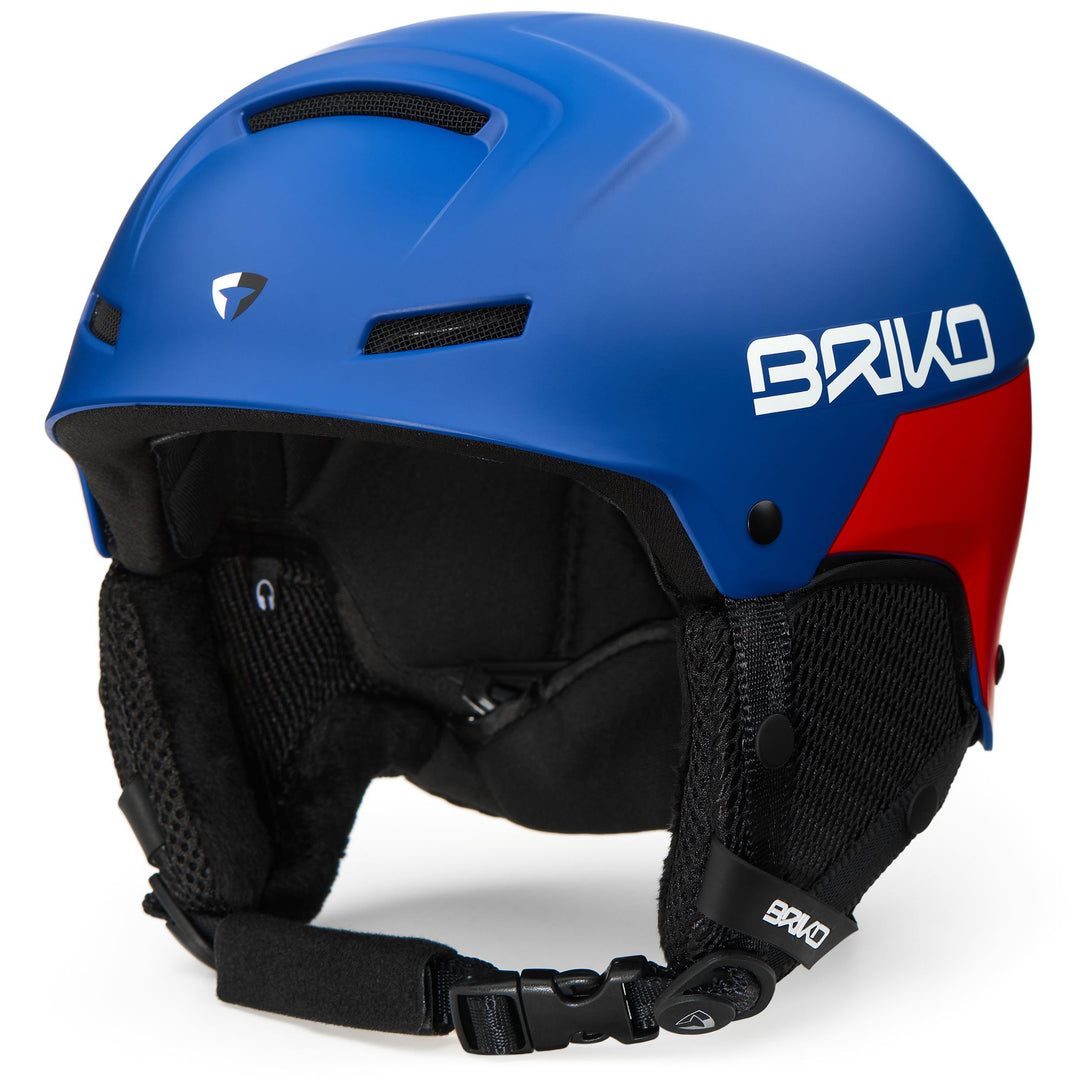 Helmets Unisex Mammoth Helmet MATT BLUE RED | briko Photo (jpg Rgb)			