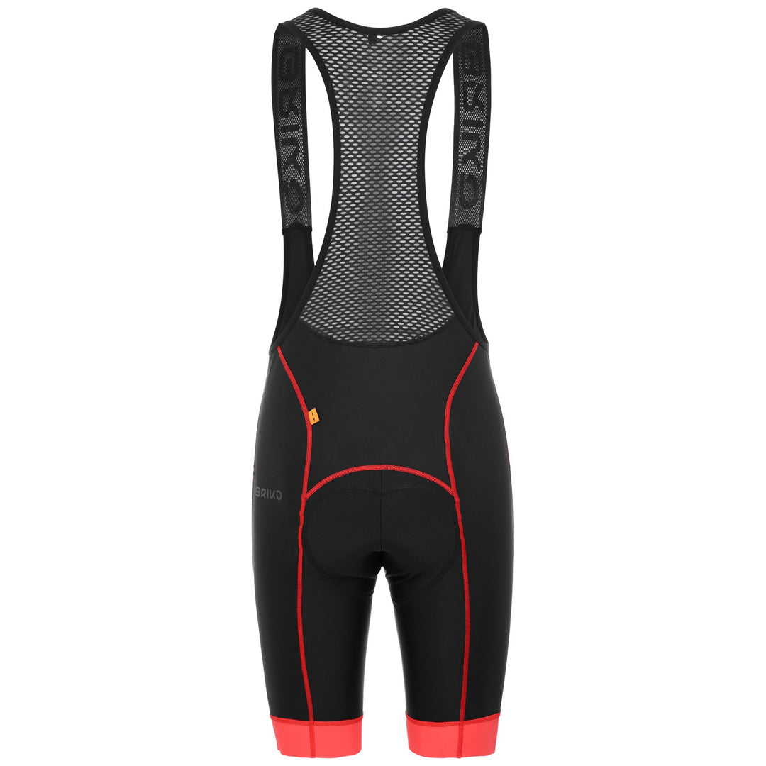 Sport Suits Man GRANFONDO BIBSHORT TRACKSUIT Black-Red | briko Dressed Front (jpg Rgb)	