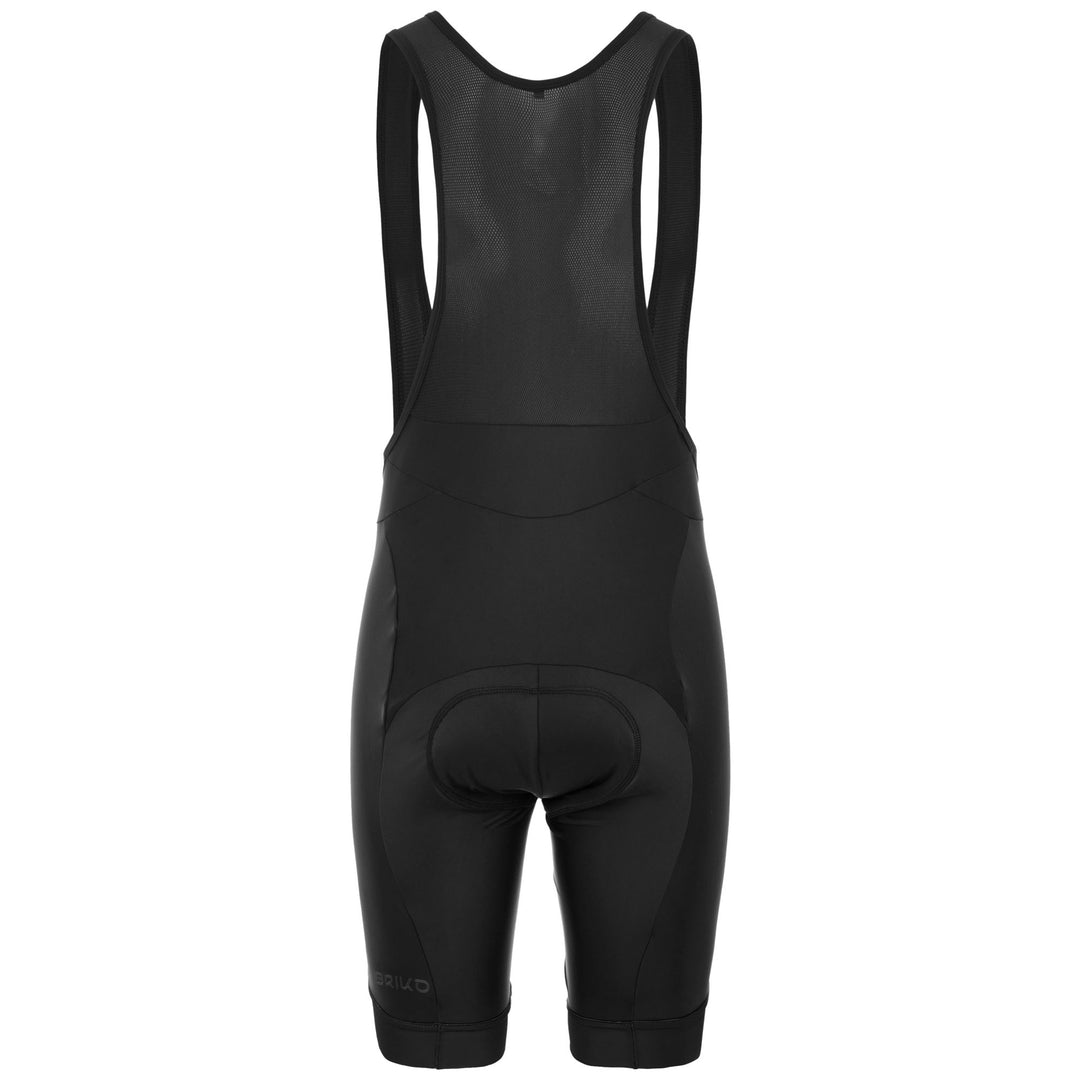 Sport Suits Man FRESH BIBSHORT TRACKSUIT Black | briko Dressed Front (jpg Rgb)	