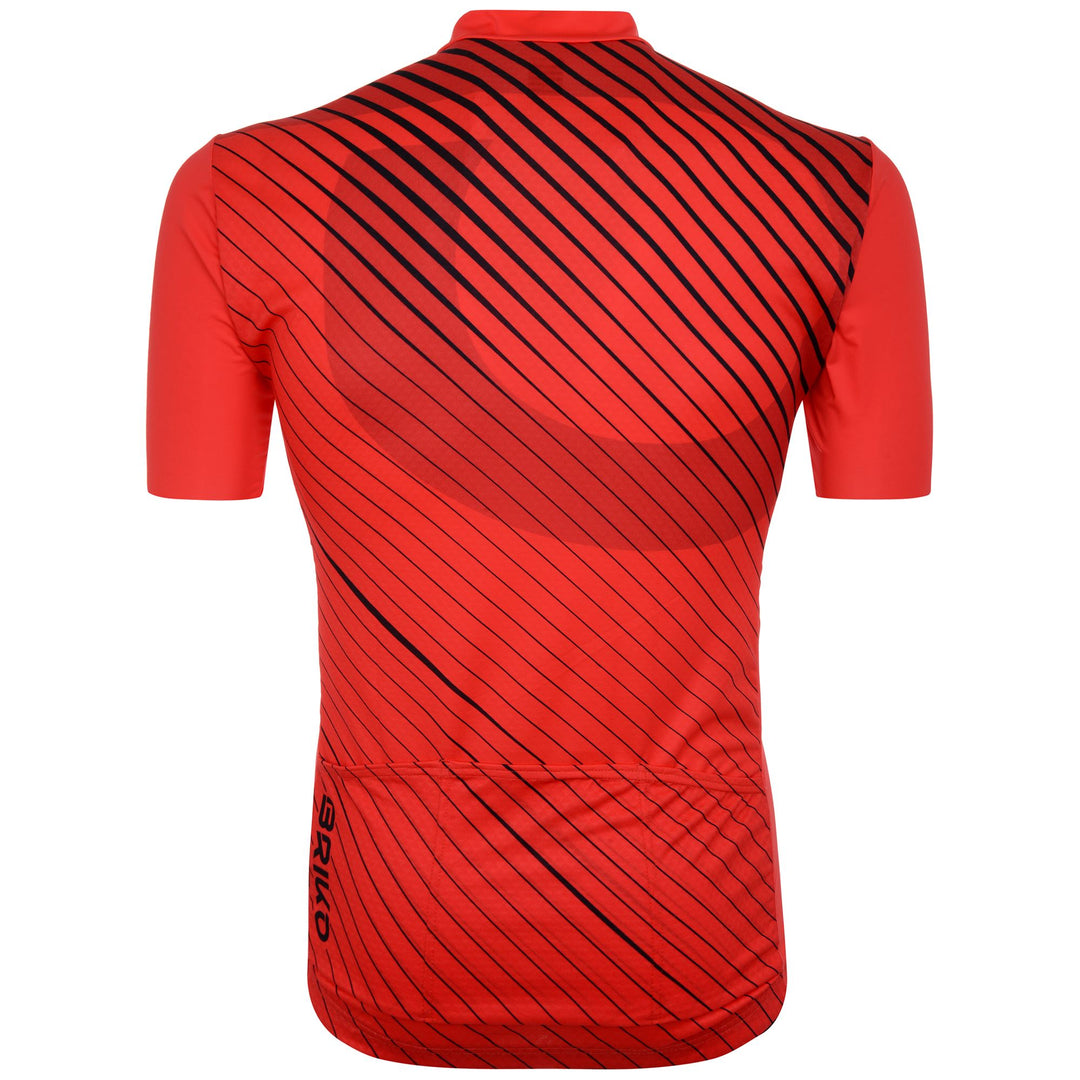 Active Jerseys Man FRESH GRAPHIC JERSEY Shirt Red | briko Dressed Front (jpg Rgb)	