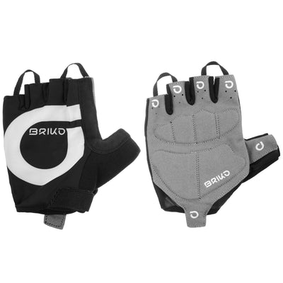Gloves Unisex Granfondo Glove Glove Black-White | briko Photo (jpg Rgb)			