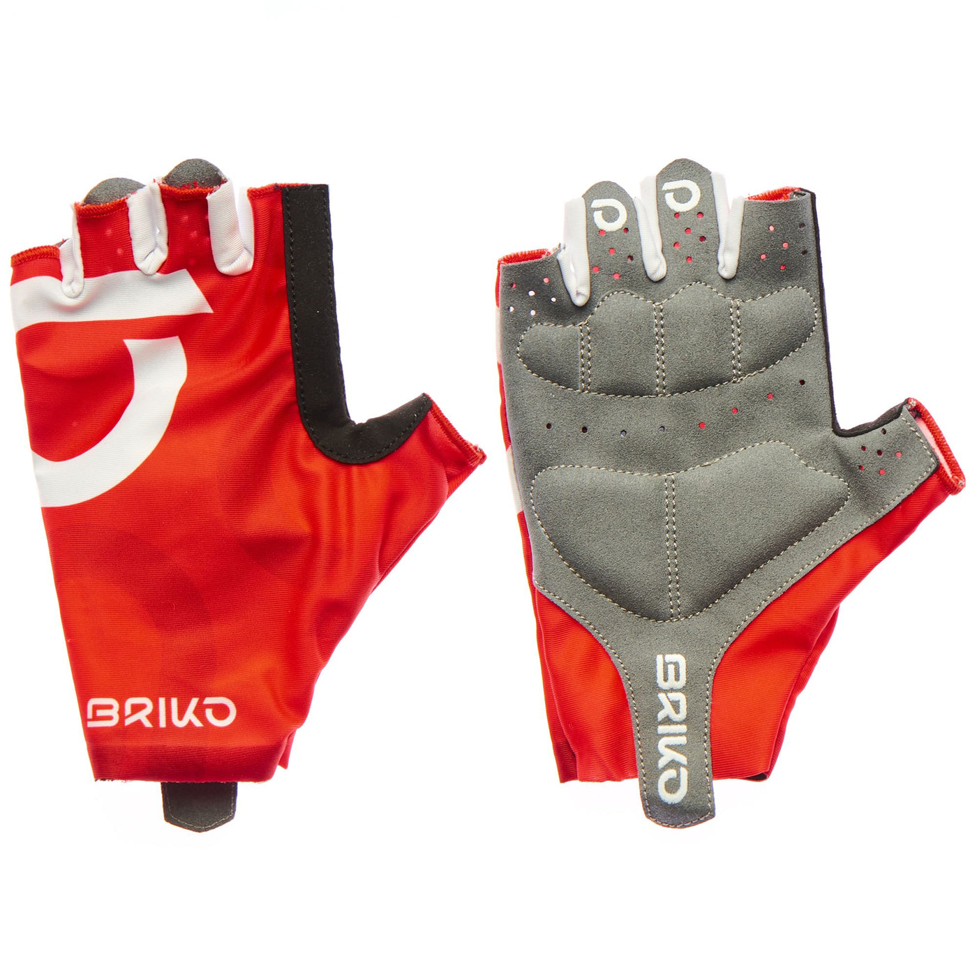 Gloves Unisex ULTRALIGHT GLOVE Glove RED-WHITE | briko Photo (jpg Rgb)			