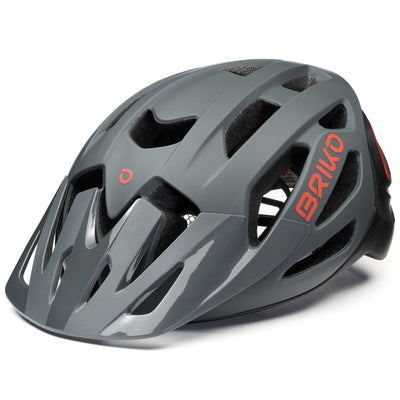 Helmets Unisex SISMIC Helmet MATT DARK GREY - BLACK - RED | briko Photo (jpg Rgb)			