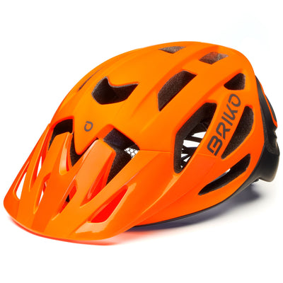 Helmets Unisex SISMIC Helmet ORANGE FLUO BLACK | briko Photo (jpg Rgb)			