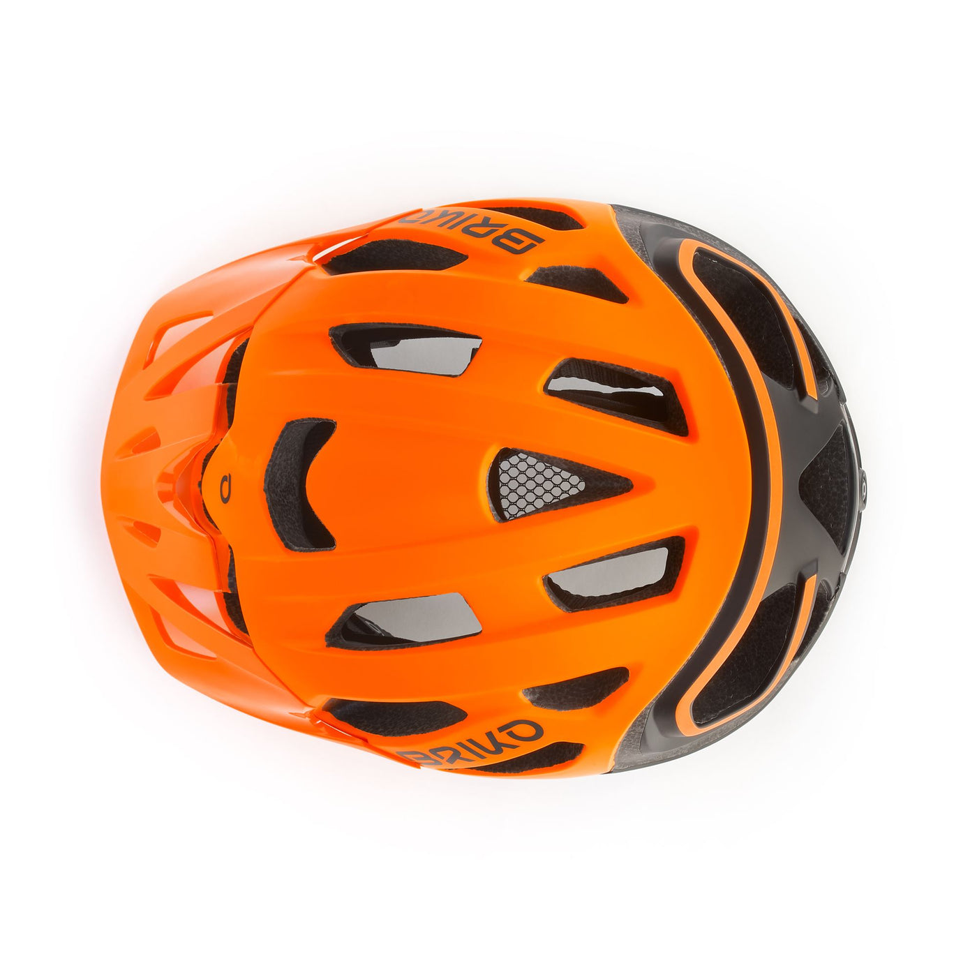 Helmets Unisex SISMIC Helmet ORANGE FLUO BLACK | briko Dressed Side (jpg Rgb)		