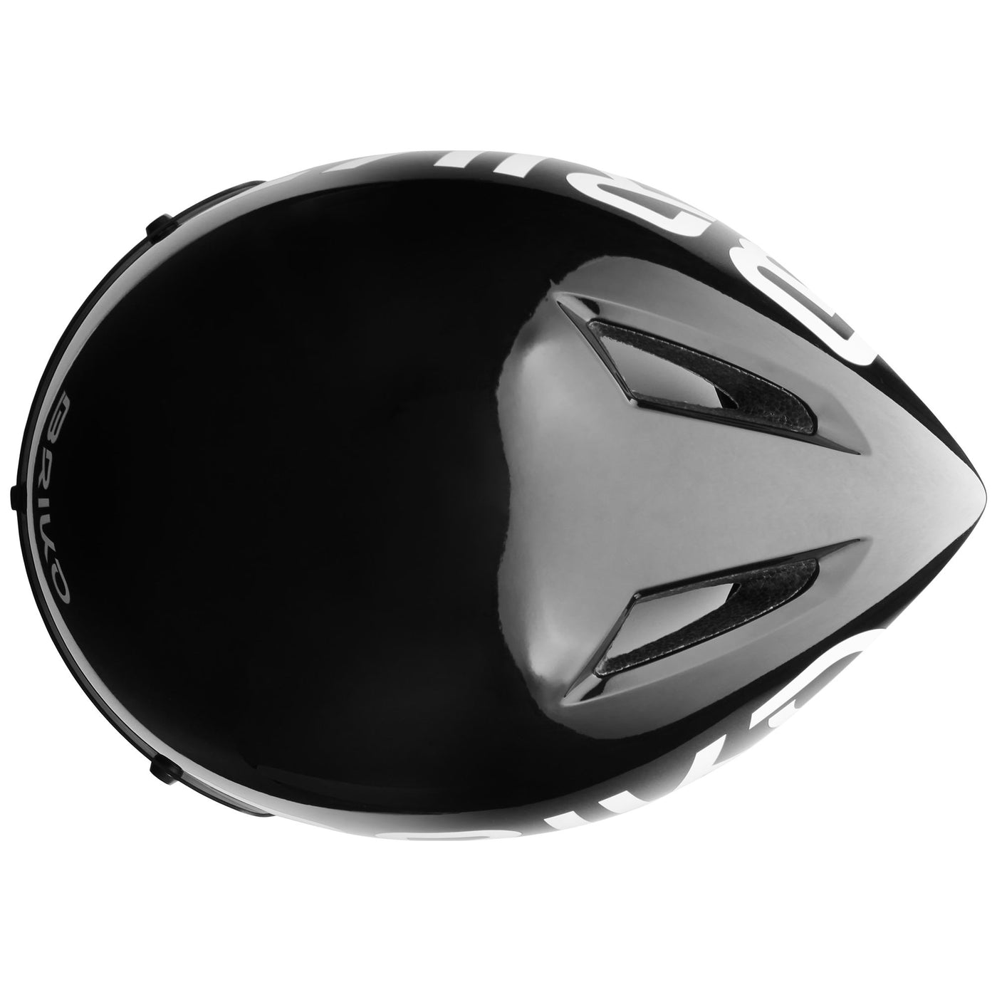 Helmets Unisex CRONOMETRO Helmet SHINY BLACK | briko Dressed Side (jpg Rgb)		