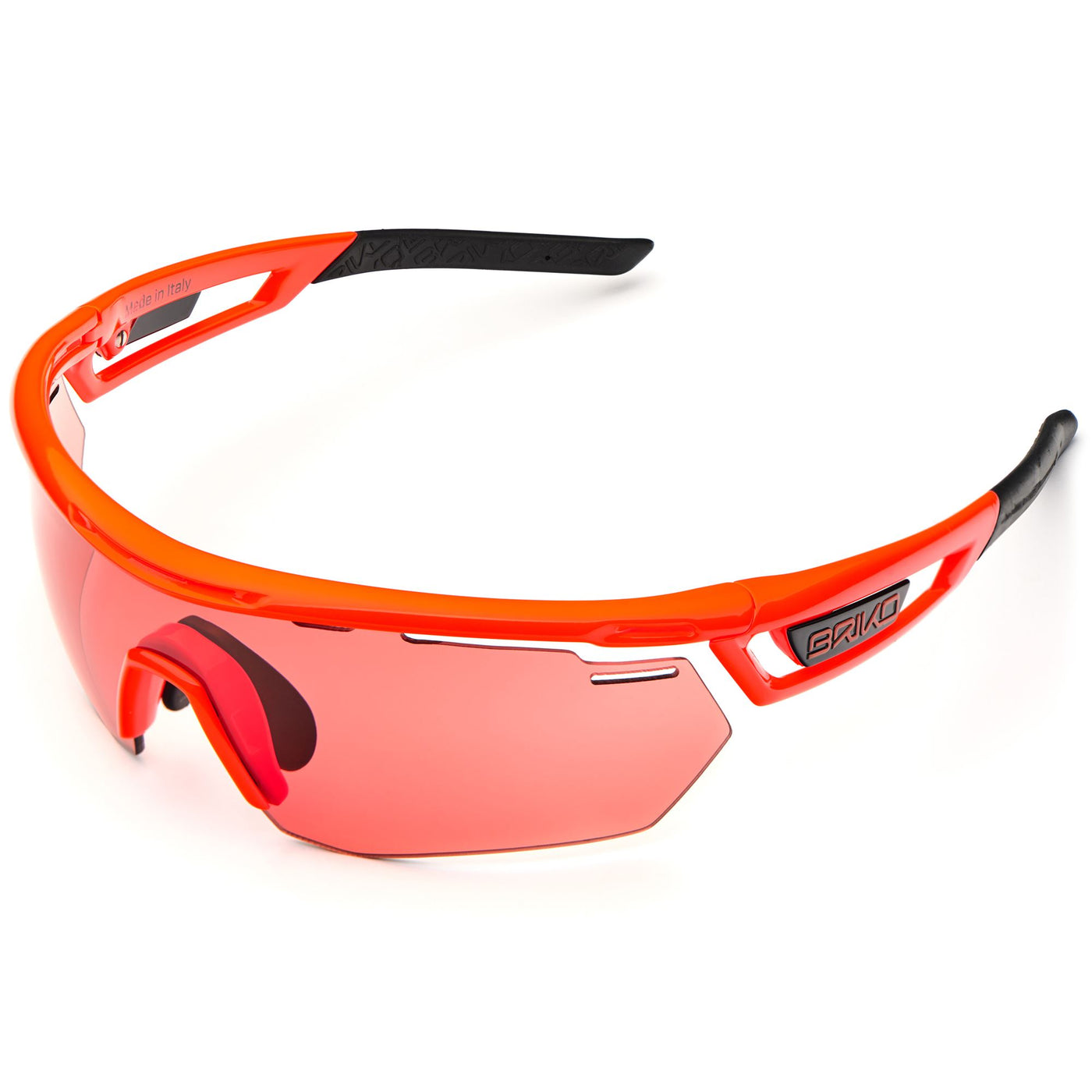Glasses Unisex Cyclope Photo Sunglasses FLUO ORANGE -PHP23 | briko Photo (jpg Rgb)			